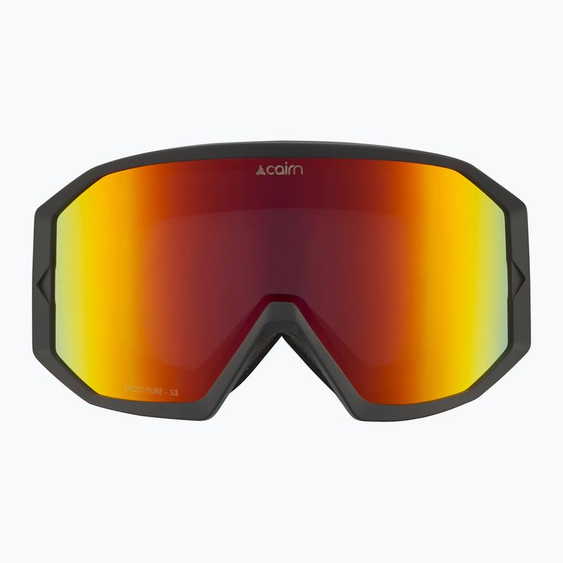 Lyžařské brýle Cairn Frost Pure mat black red 2