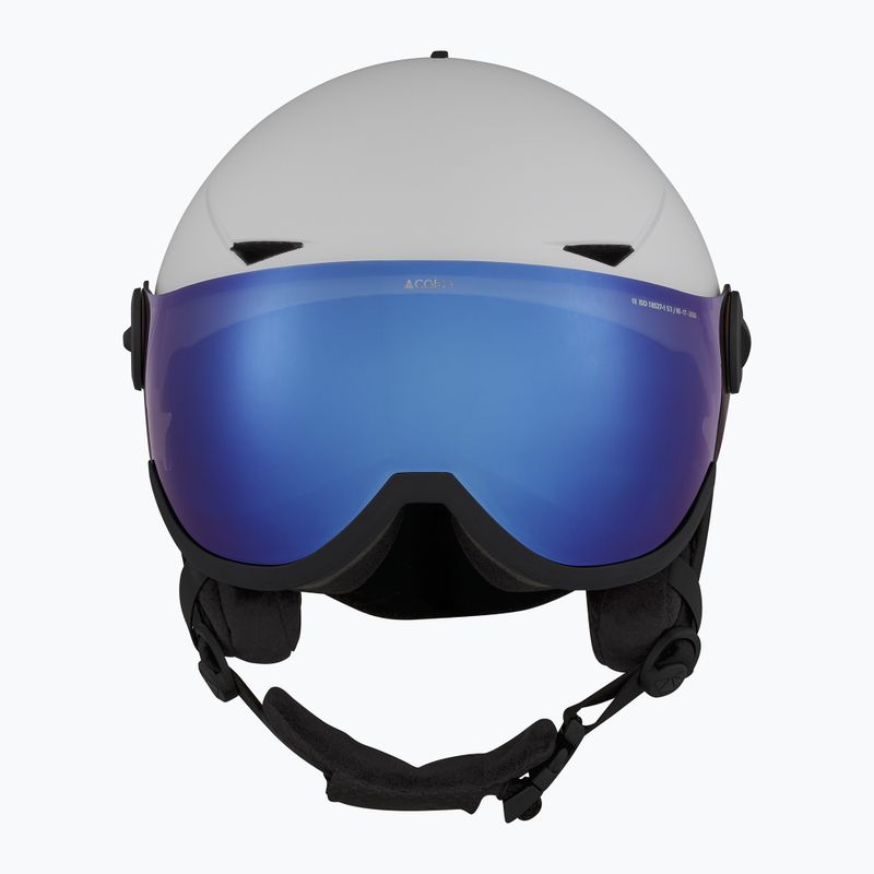 Lyžařská helma Cairn Rise II Visor mat white 3