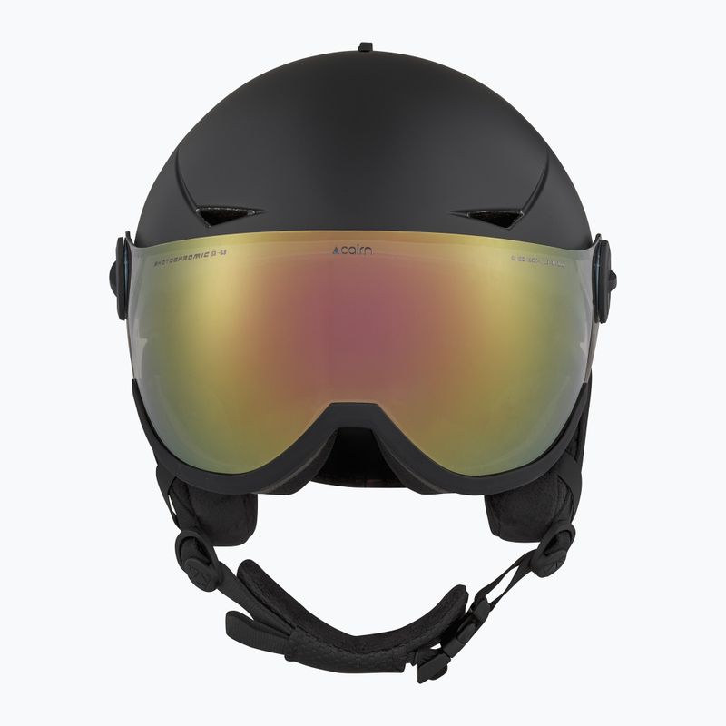 Lyžařská helma Cairn Rise II Photochromic matte black 3