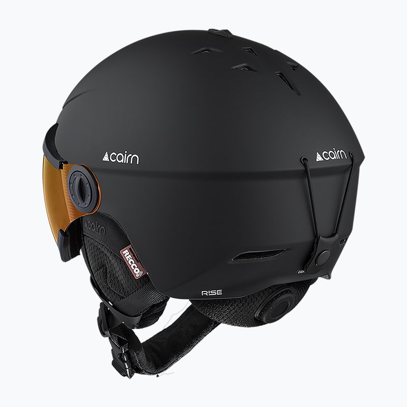 Lyžařská helma Cairn Rise II Photochromic matte black 5
