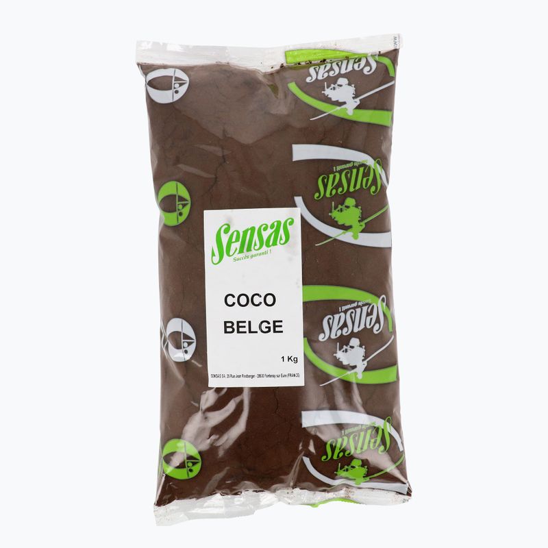 Sensas Coco Belge hnědá přísada do návnady 01812