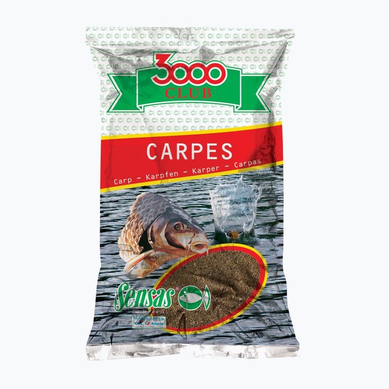 Sensas Club 3000 Carpes hnědá rybářská návnada 10861