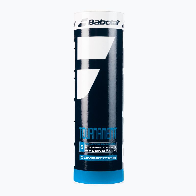 BABOLAT Turnajové badmintonové člunky x6 bílé 108417