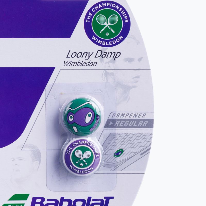 BABOLAT Loony Damp Wimbledon 2ks zelená 700037 2