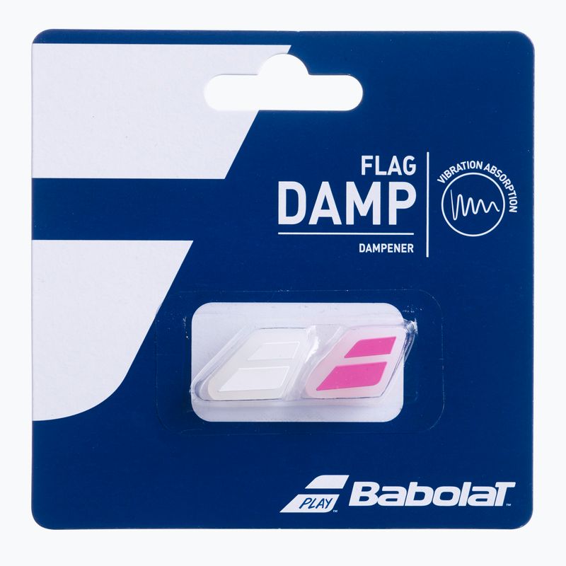 Tlumič Babolat 2 Flag Damp X2 bílý 700032 2