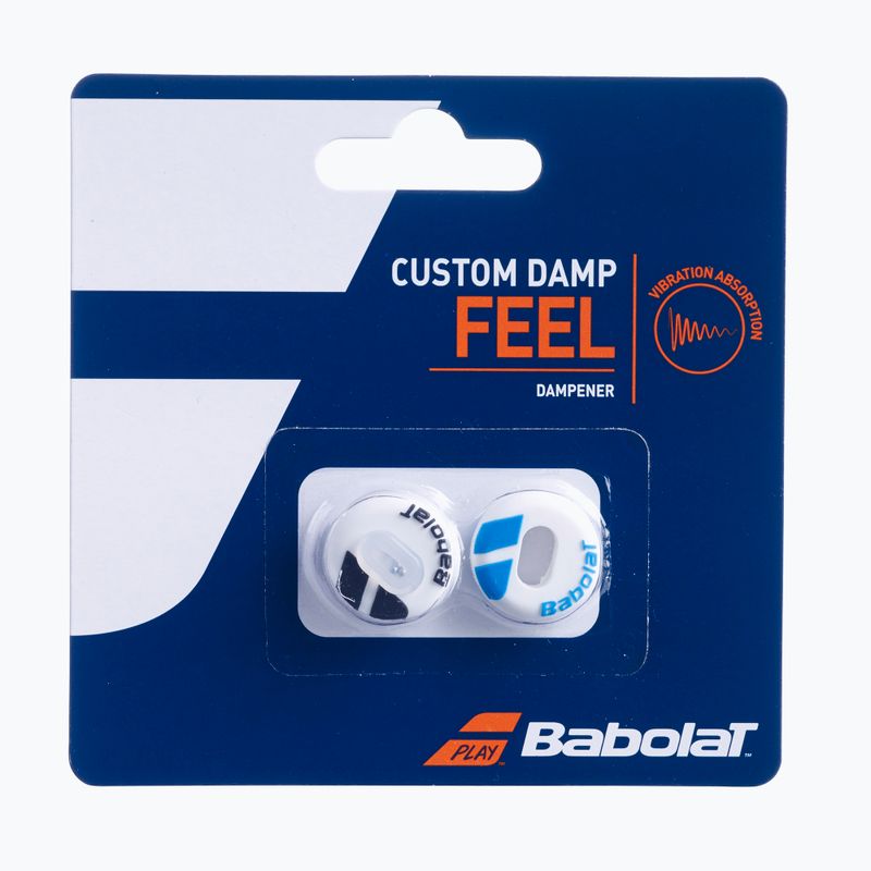 Tenisový vibrastop BABOLAT Custom Damp X2 bílý 700040