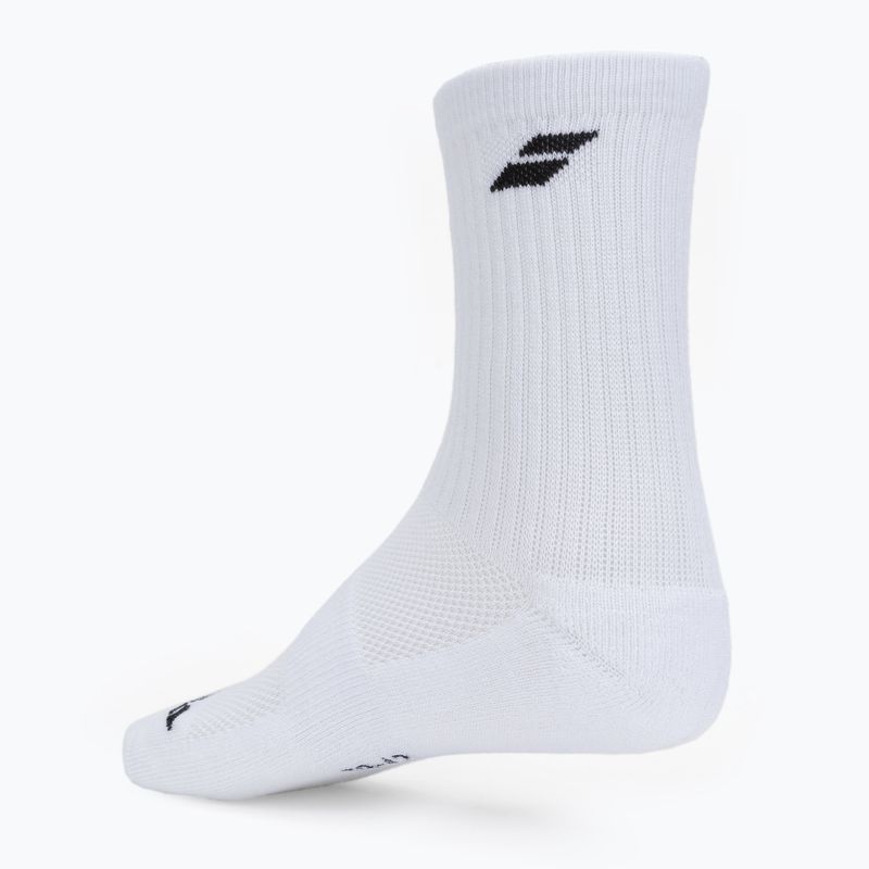 Tenisové ponožky BABOLAT 3 Pack white 5UA1371 2