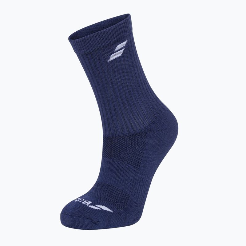 Ponožky Babolat 3 páry white/estate blue/grey 2
