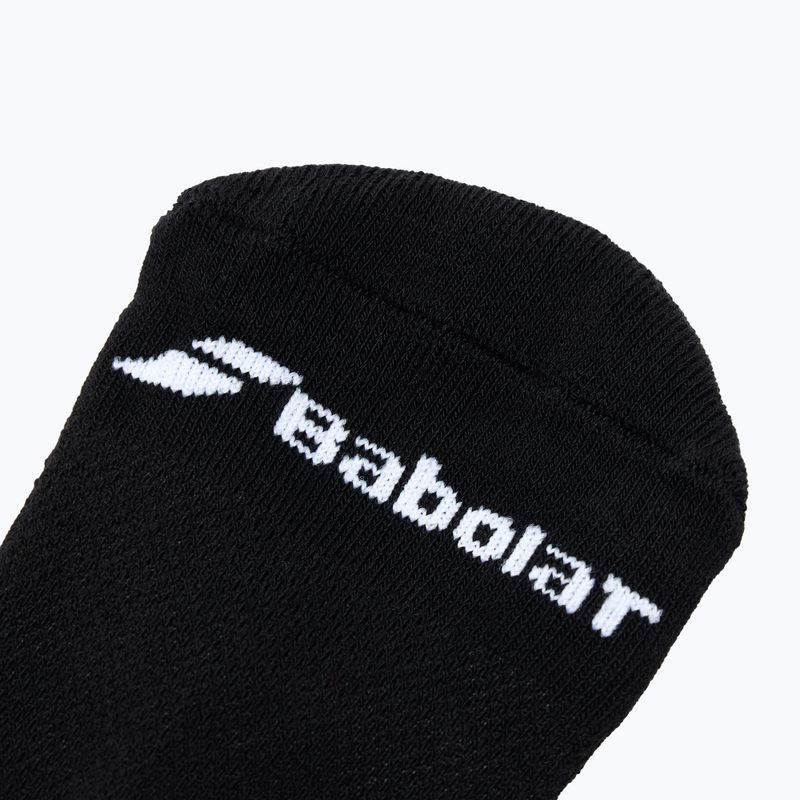 Ponožky  Babolat Invisible 3 páry black/black 4