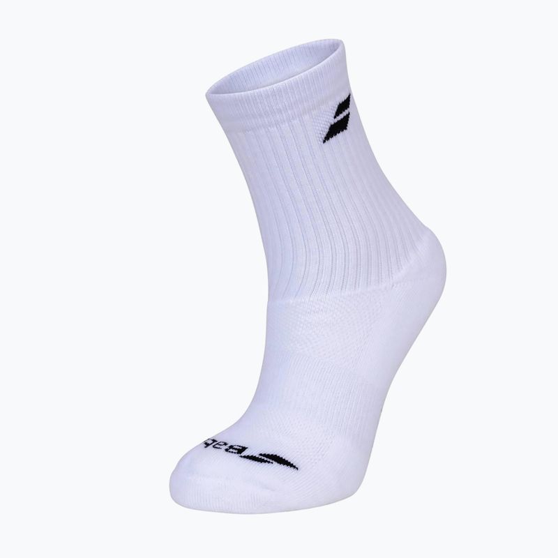 Dětské ponožky  Babolat Junior 3 pary white/white