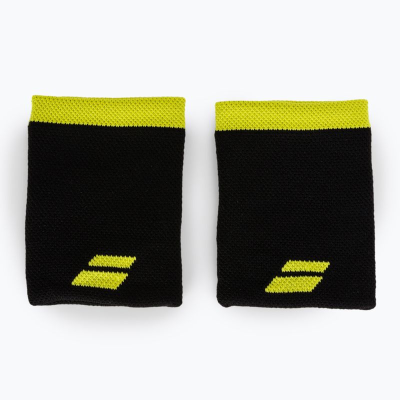 BABOLAT Logo Jumbo náramek na ruku černý/žlutý 5UA1262 2