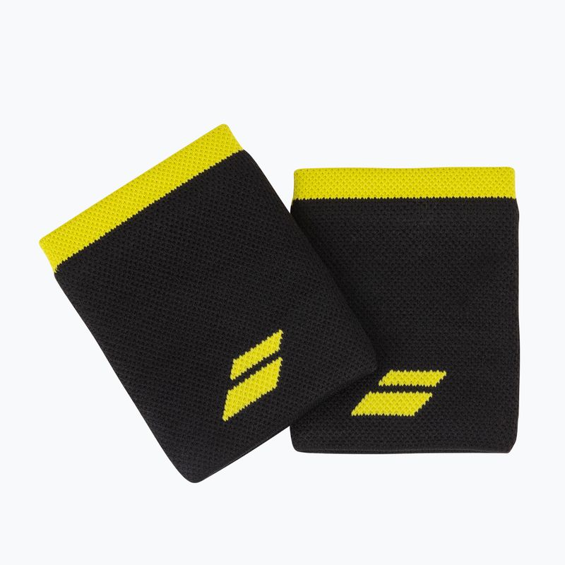 BABOLAT Logo Jumbo náramek na ruku černý/žlutý 5UA1262 3