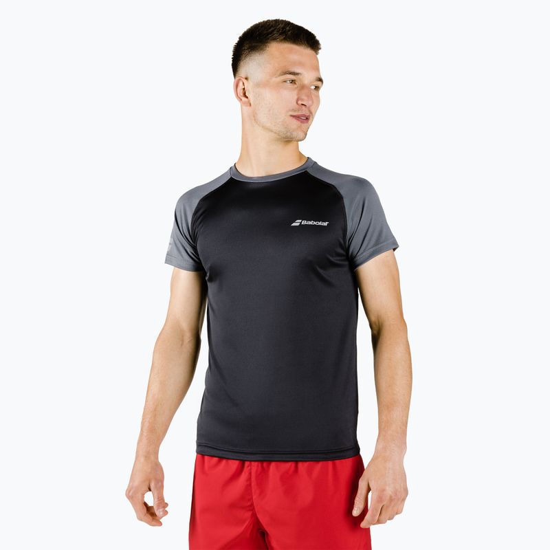 Pánské tenisové tričko BABOLAT Play Crew Neck Black 3MP1011 4