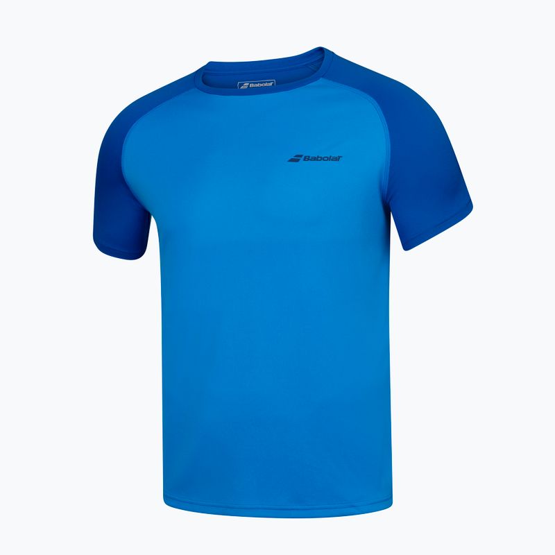 Pánské tričko BABOLAT Play Crew Neck Blue Aster 3MP1011 2