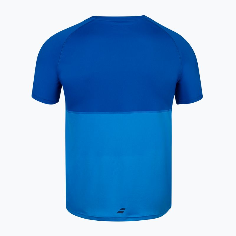 Pánské tričko BABOLAT Play Crew Neck Blue Aster 3MP1011 3