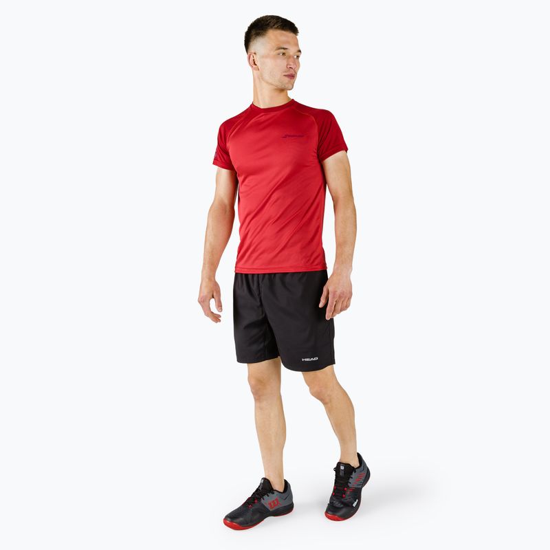 Pánské tričko BABOLAT Play Crew Neck Red 3MP1011 5
