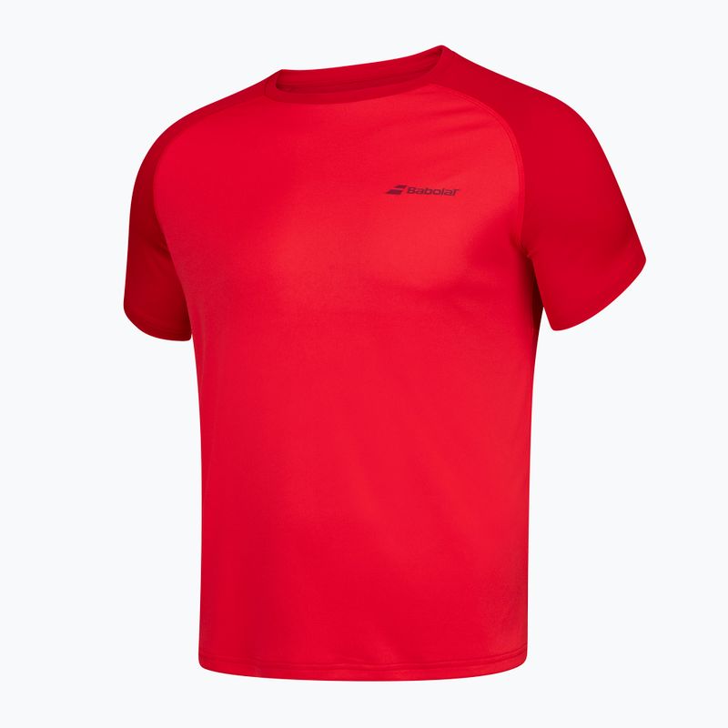 Pánské tričko BABOLAT Play Crew Neck Red 3MP1011 2