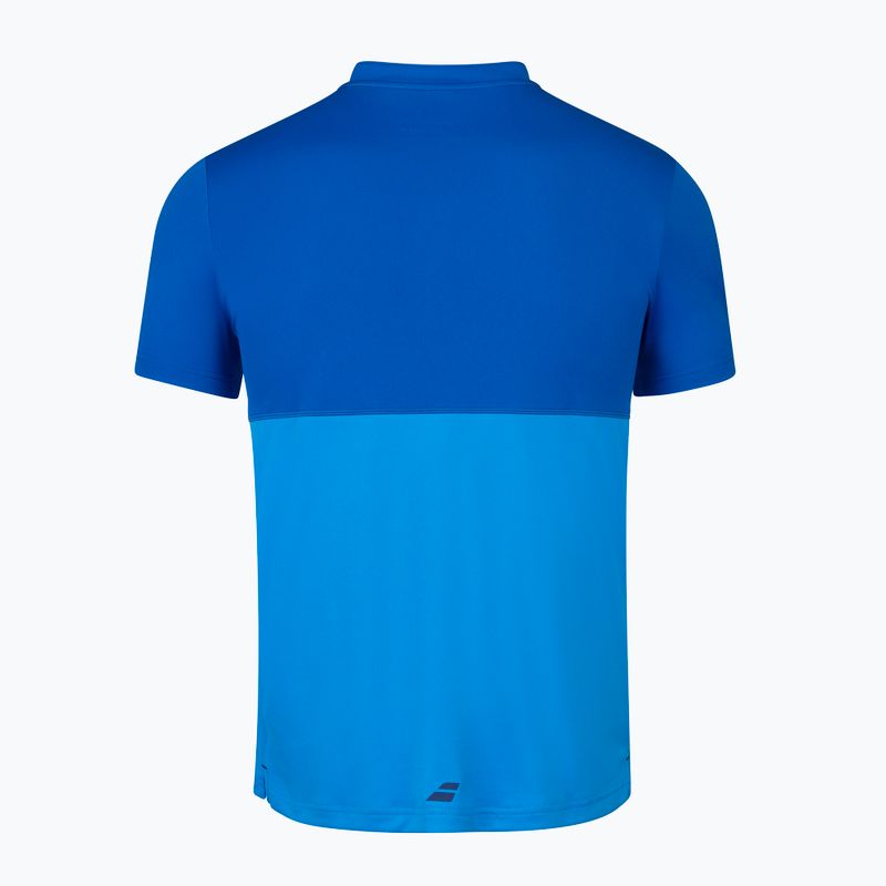 Pánské tričko BABOLAT Play Polo Blue Aster 3MP1021 3