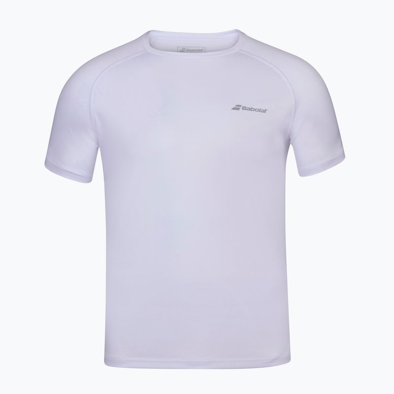Chlapecké tričko BABOLAT Play Crew Neck Shirt White 3BP1011