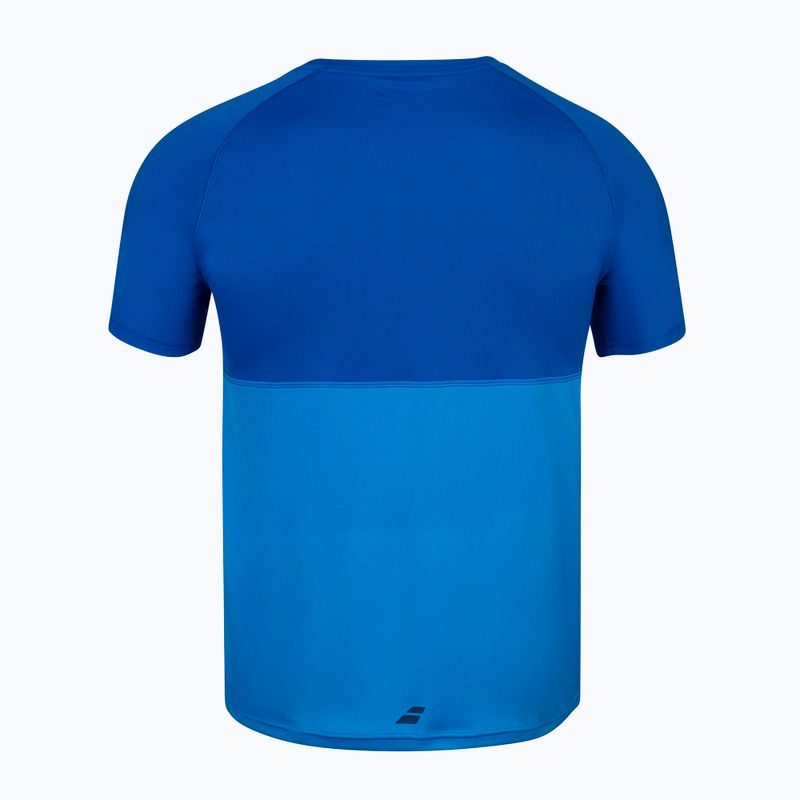 Chlapecké tričko BABOLAT Play Crew Neck Blue Aster 3BP1011 3