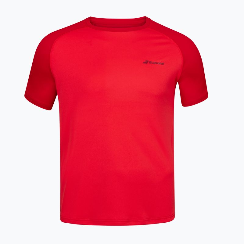 Chlapecké tričko BABOLAT Play Crew Neck Red 3BP1011