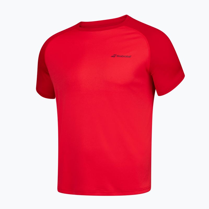 Chlapecké tričko BABOLAT Play Crew Neck Red 3BP1011 2