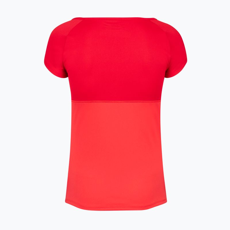 Dámské tričko BABOLAT Play Cap Sleeve T-Shirt červené 3WP1011 3