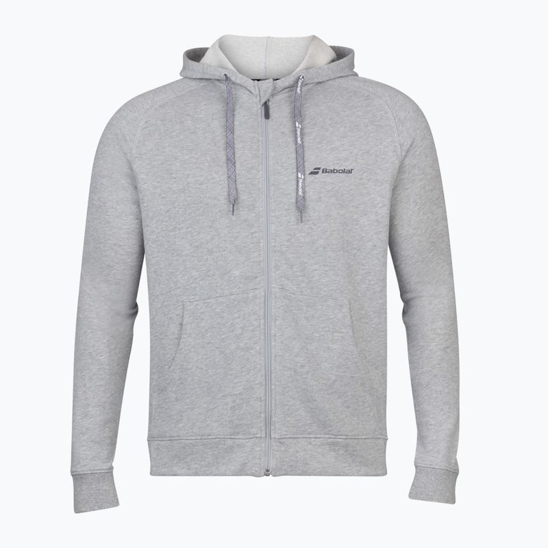 Pánská tenisová mikina s kapucí Babolat Exercise Grey 4MP1121