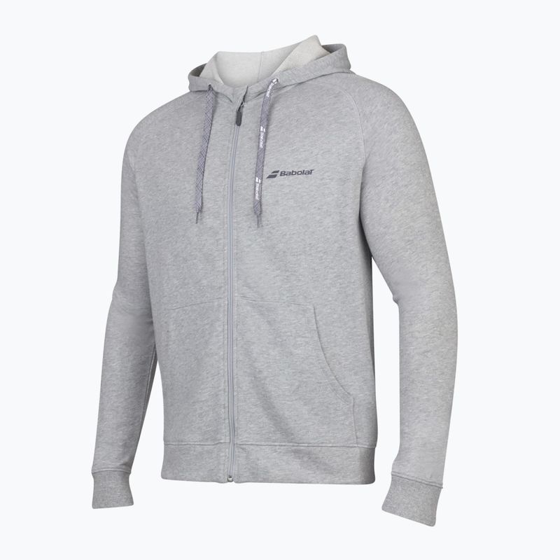 Pánská tenisová mikina s kapucí Babolat Exercise Grey 4MP1121 3