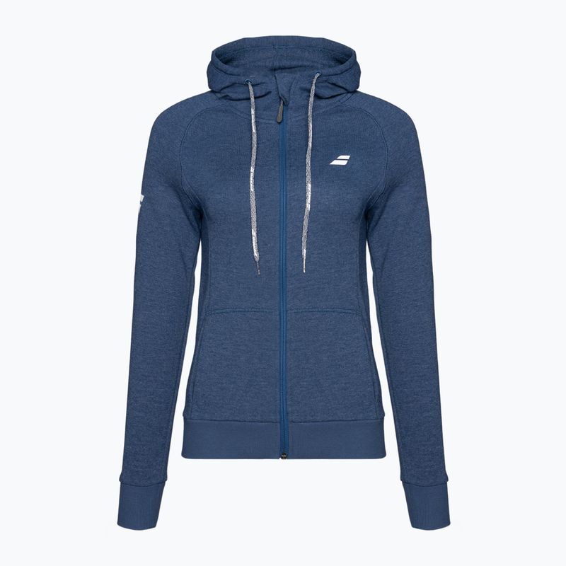 Dámská tenisová mikina Babolat Exercise Hood estate blue heather