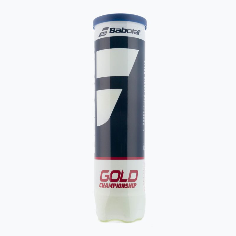Tenisové míče BABOLAT Karton Gold Championship (18X4) žlutá 502082 2