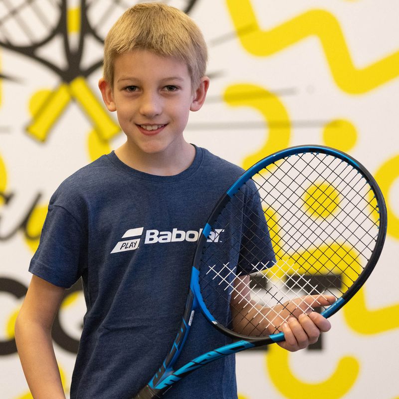 Dětská tenisová raketa BABOLAT Pure Drive Junior 25 modrá 140417 11