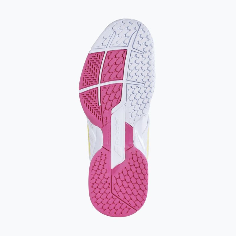 Dámská tenisová obuv Babolat 21 Jet Mach 3 Clay white/sulphur spring 13