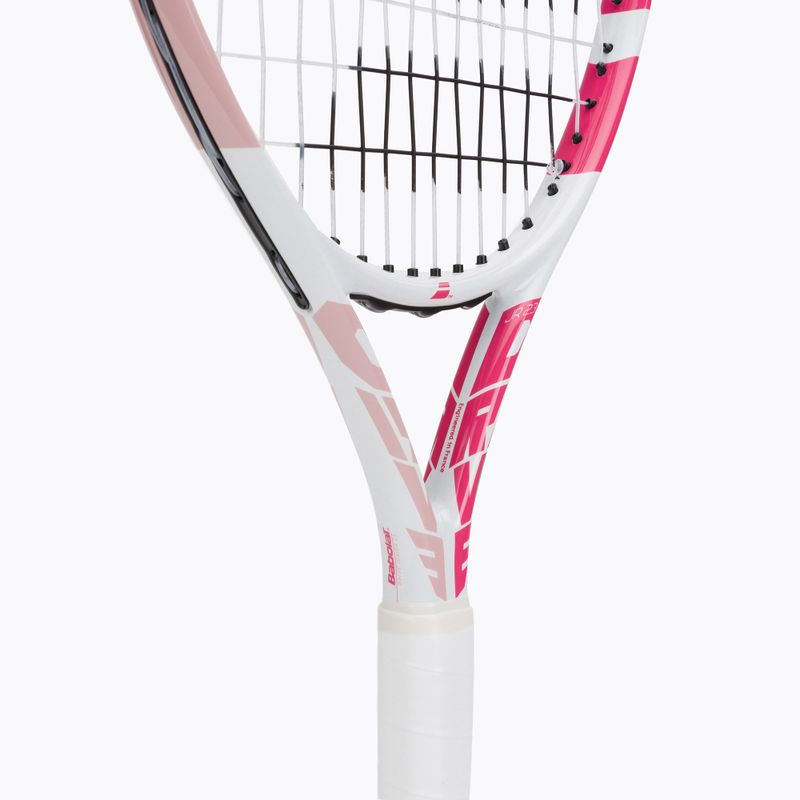 Dětská tenisová raketa BABOLAT Drive Jr 23' Girl bílá 140427 5
