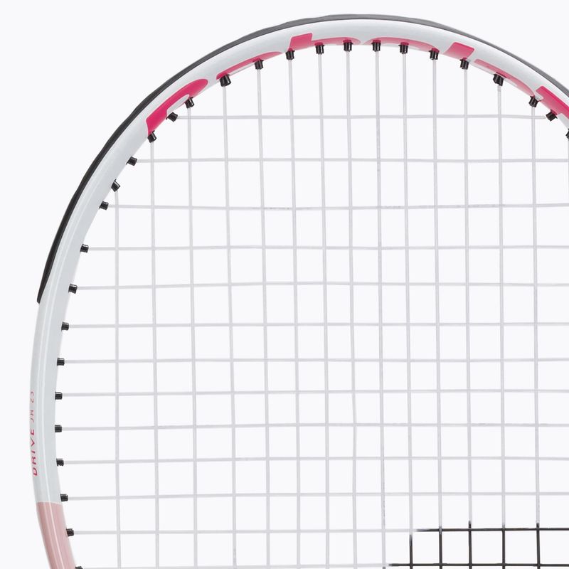 Dětská tenisová raketa BABOLAT Drive Jr 23' Girl bílá 140427 6