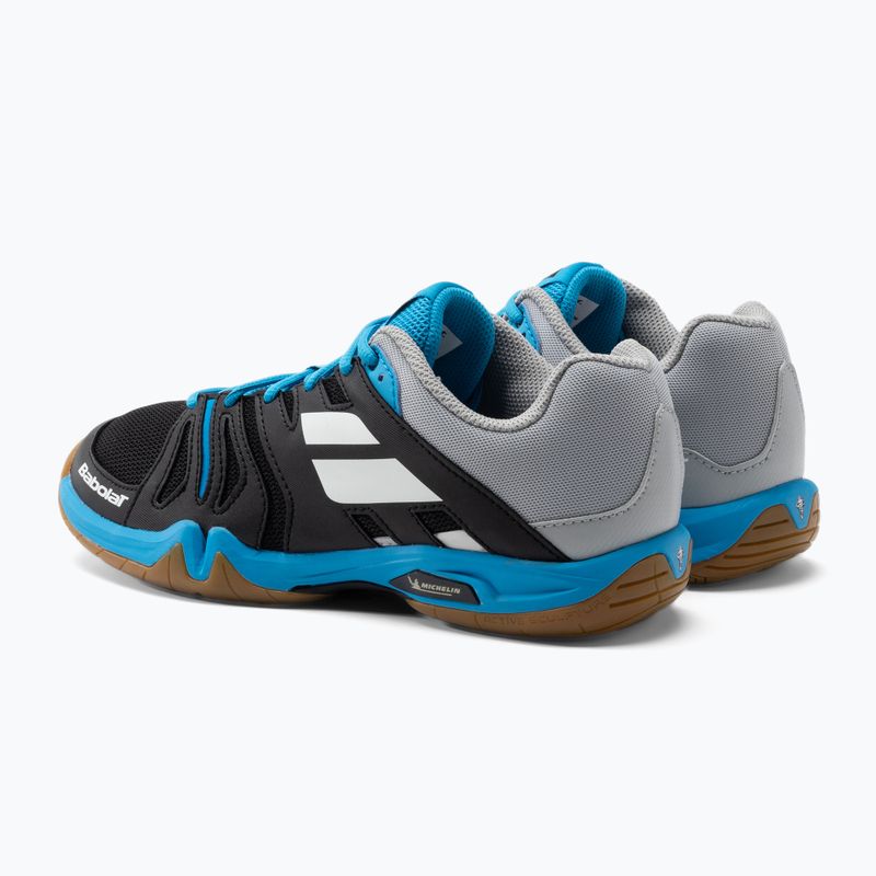 Pánská badmintonová obuv BABOLAT 22 Shadow Team black-blue 30F2105 3