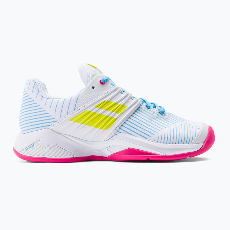 Dámská tenisová obuv BABOLAT 22 Propulse Fury Clay white 31S22554 2