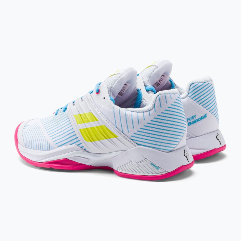 Dámská tenisová obuv BABOLAT 22 Propulse Fury Clay white 31S22554 3