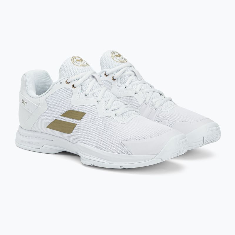 Pánská tenisová obuv Babolat 22 SFX3 All Court Wimbledon white 30S22550 4