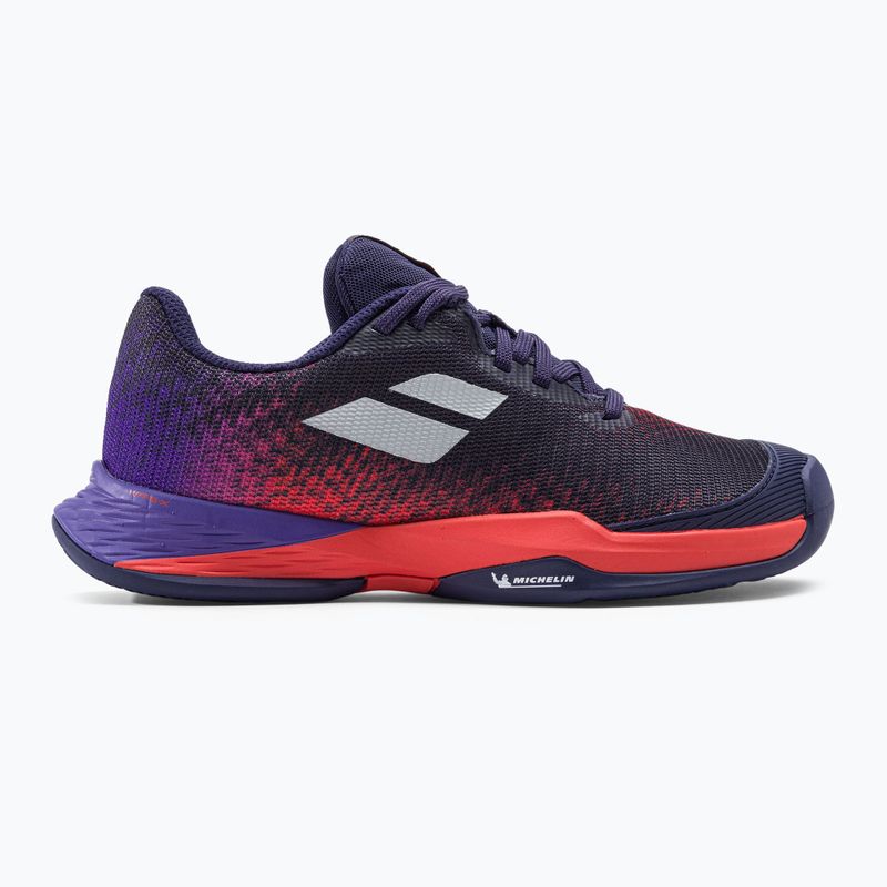 Dětská tenisová obuv BABOLAT 22 Jet Mach 3 Clay blue ribbon 33S22730 2