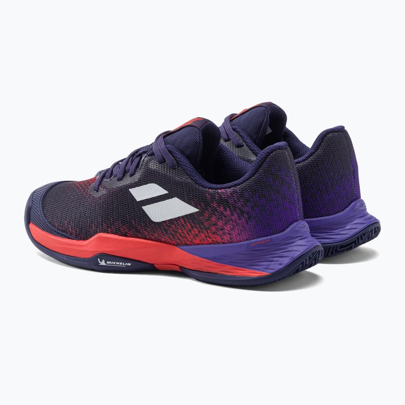 Dětská tenisová obuv BABOLAT 22 Jet Mach 3 Clay blue ribbon 33S22730 3
