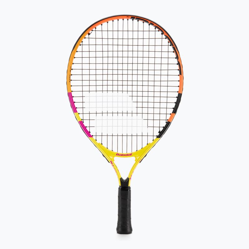 Dětská tenisová raketa BABOLAT Nadal 19 černo-žlutá 196184
