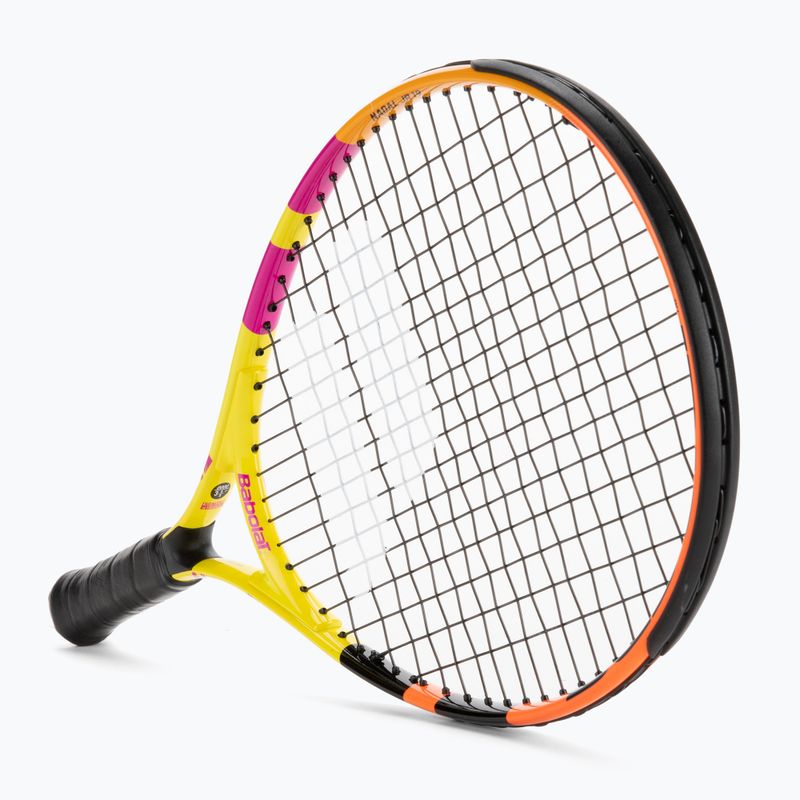 Dětská tenisová raketa BABOLAT Nadal 19 černo-žlutá 196184 2