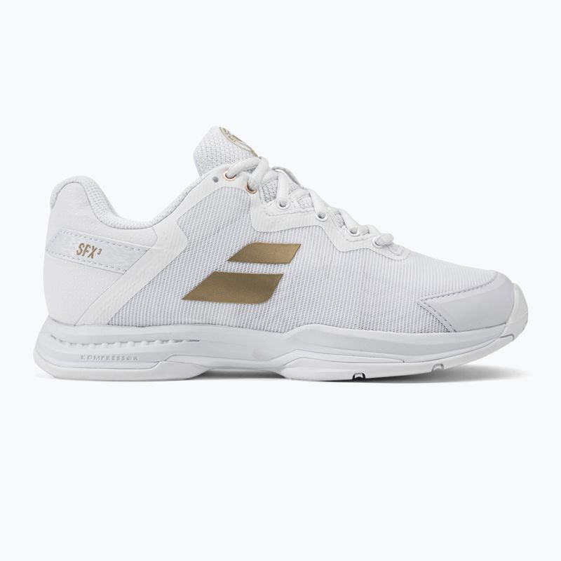 Dámská tenisová obuv Babolat SFX3 All Court Wimbledon white 31S23885 2