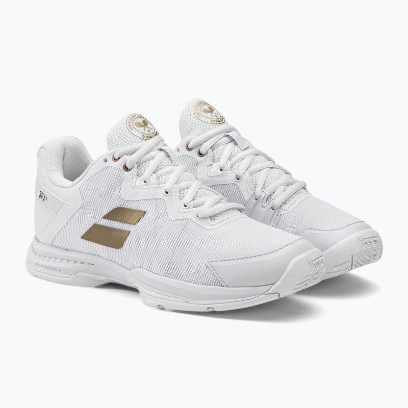 Dámská tenisová obuv Babolat SFX3 All Court Wimbledon white 31S23885 4