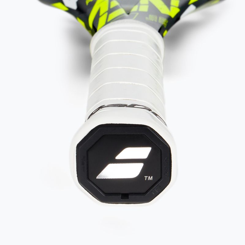 Dětská tenisová raketa Babolat Pure Aero Junior 26 šedo-žlutá 140465 3
