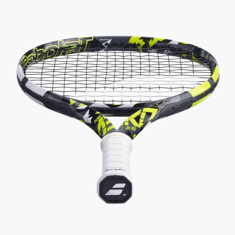 Dětská tenisová raketa Babolat Pure Aero Junior 25 grey/yellow/white 4