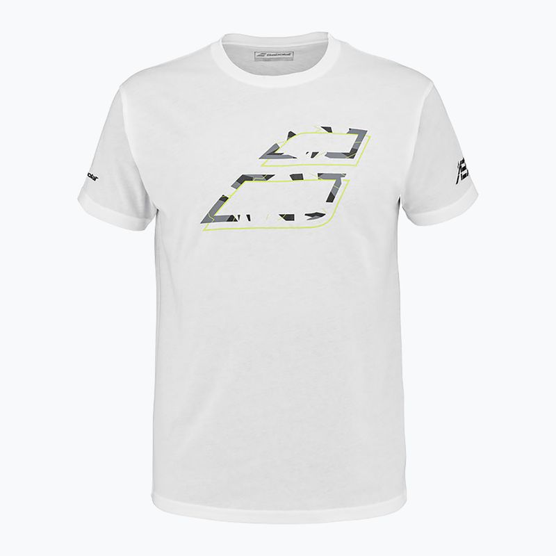 Pánské tenisové tričko Babolat Aero Cotton white 4US23441Y