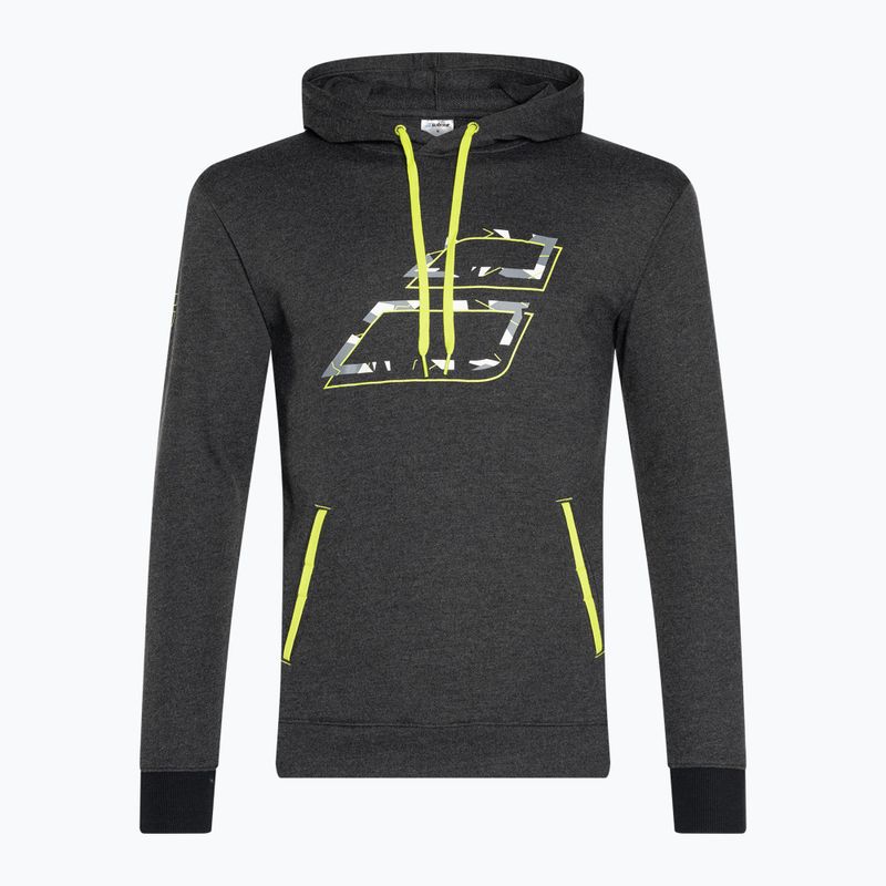 Pánská tenisová mikina Babolat Aero Hood dark grey 4US23041Y