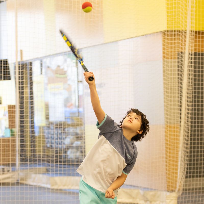 Dětská tenisová raketa Babolat Ballfighter 25 modrá 140482 10